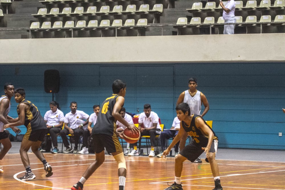 Game action at a camp